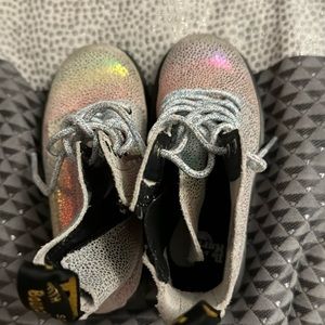 Rainbow toddler over the ankle boots